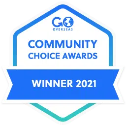 GoOverseas Community Choice Winner