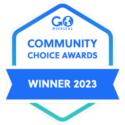 GoOverseas community choice award 2023